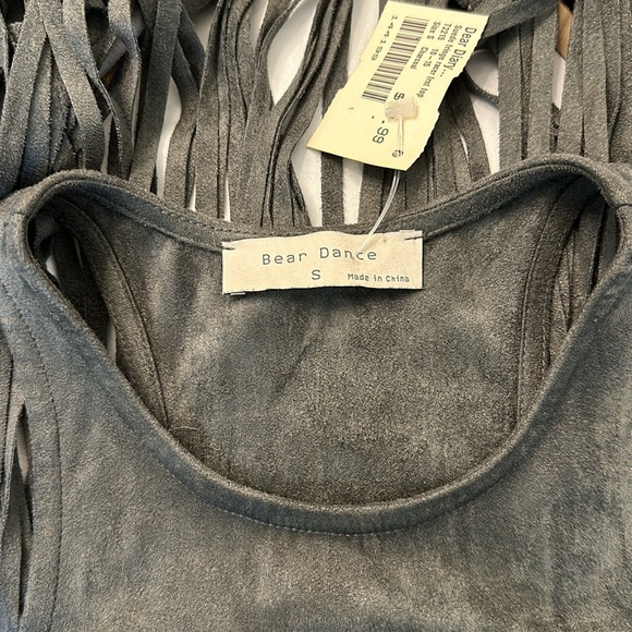 Faux Suede Fringe Tank - Picture 5 of 5